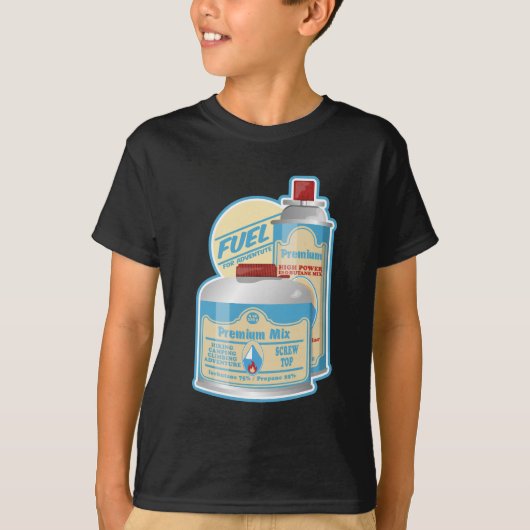 T-shirt Boutane de propane du camp Stove (Devant)