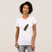 T-shirt Bouteille Brown en verre avec pipette (Devant entier)