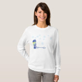 T-shirt Bouteille de bulles (Devant entier)