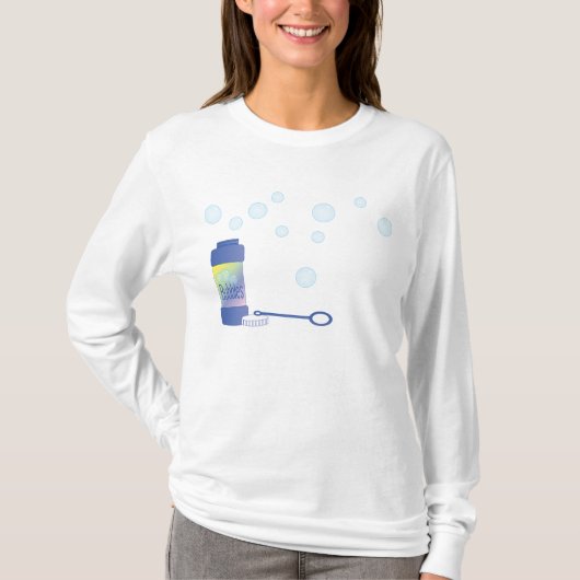 T-shirt Bouteille de bulles (Devant)