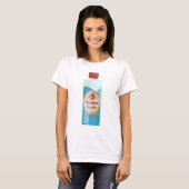 T-shirt Bouteille de kérosène Paraffine (Devant entier)