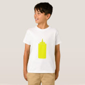 T-shirt Bouteille de moutarde (Devant entier)