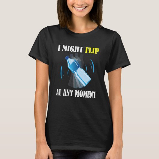 T-shirt Bouteille d'eau folle (Devant)