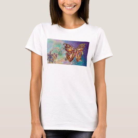 T-SHIRT BOUTEILLE EN ÉCLAIRAGE D'OR (Devant)