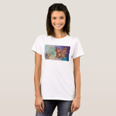 T-SHIRT BOUTEILLE EN ÉCLAIRAGE D'OR (Devant entier)