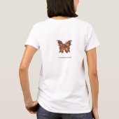 T-SHIRT BOUTEILLE EN ÉCLAIRAGE D'OR (Dos)