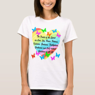 T-SHIRT BOUTEILLE ET FRUITS DU COEUR DE LA CONCEPTION DE L