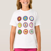 T-shirt Bouteille Tropicale Casquettes Design Océan et Fau (Devant)