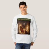T-shirt Bouteilles De Bière (Devant entier)
