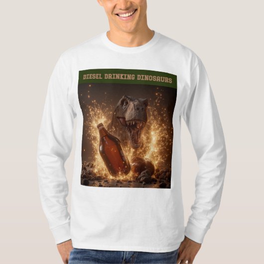 T-shirt Bouteilles De Bière (Devant)