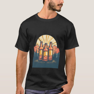 T-shirt Bouteilles De Bières Achat De Montagne Ipa Bière B