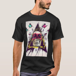 T-shirt Bouteilles gothiques Cool Fancy Metal Party C