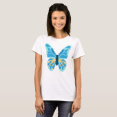 T-shirt Bouterfly Custom Colors Graphic (Devant entier)