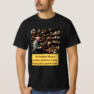 T-shirt boutique d'antiquités, t-shirt motivationn