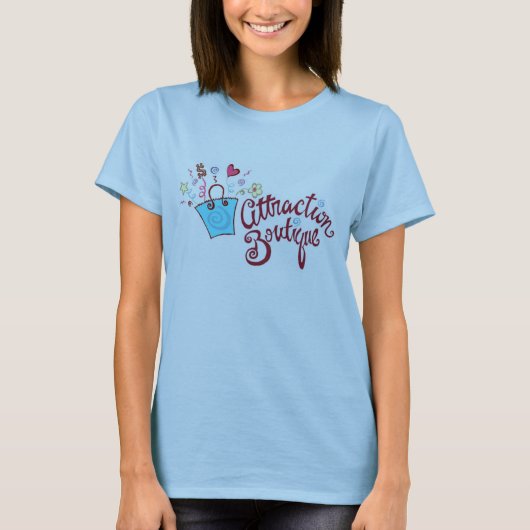 T-shirt boutique d'attraction (Devant)
