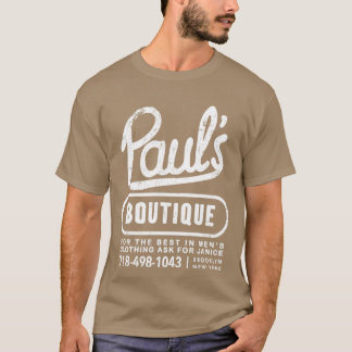 T-shirt Boutique de Paul en détresse