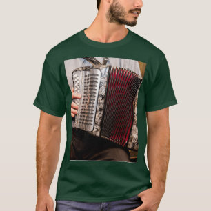 T-shirt Bouton Accordion 2 graphique