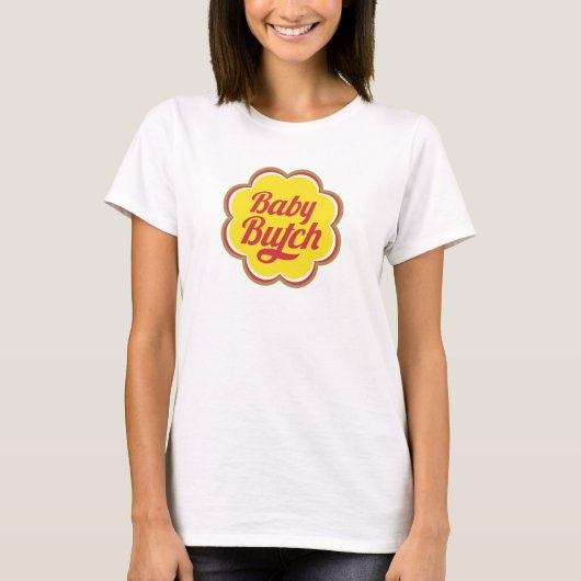 T-shirt Bouton bébé (Devant)
