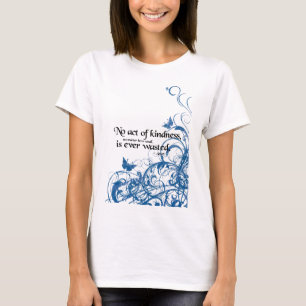 T-shirt bouton de bonté