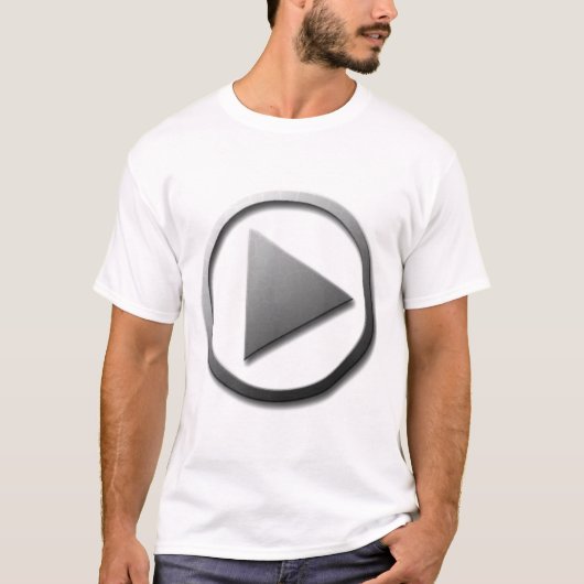 T-shirt Bouton de jeu (Devant)