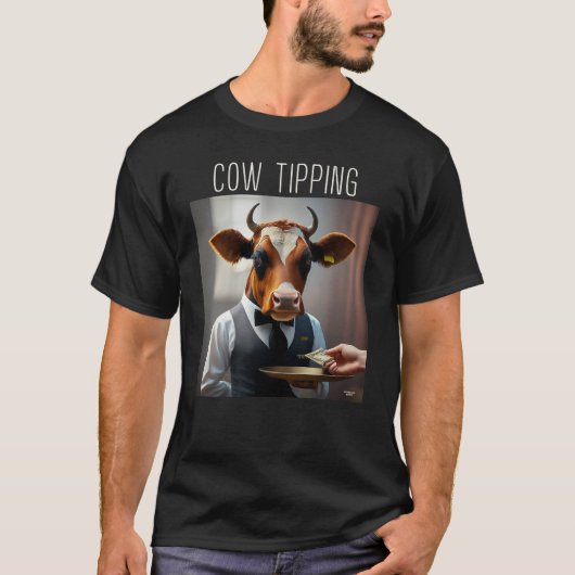 T-shirt Bouton de vache (Devant)
