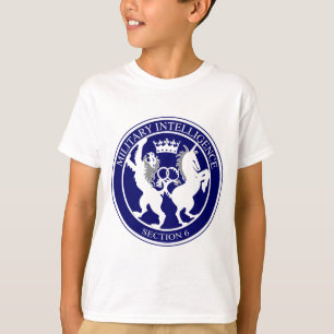 T-shirt Bouton du logo MI6