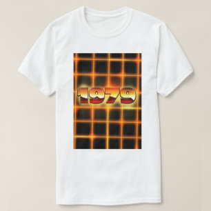 T-shirt bouton électronique 1979
