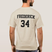 T-shirt Bouton Esprit de l'école (Dos)