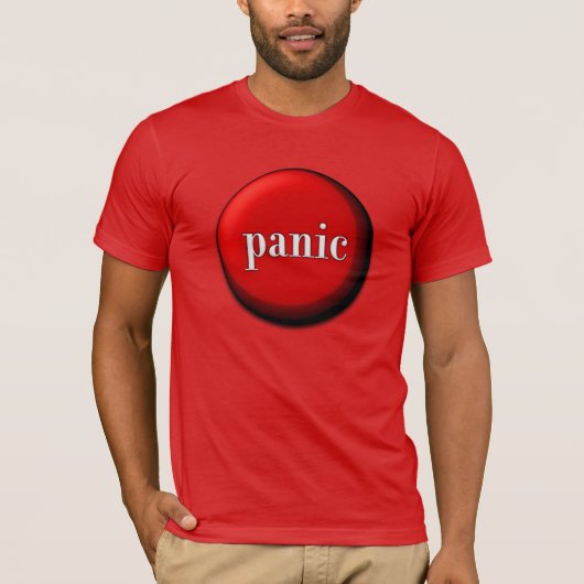 T-shirt Bouton Panique (Devant)