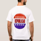 T-shirt Bouton républicain (Dos)