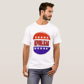 T-shirt Bouton républicain (Devant entier)