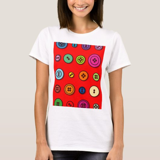 T-shirt Boutons (Devant)