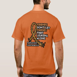 T-shirt Boutons d'équipe - Les amis ne laissent pas les am