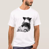 T-shirt Bouts de corgi (Devant)
