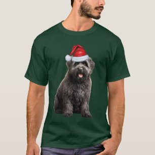 T-shirt Bouvier des Flandres Amoureux des chiens Noël drôl