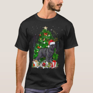 T-shirt Bouvier Des Flandres Arbre de Noël Pyjama D