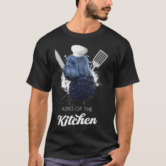 T-shirt Bouvier des Flandres Roi de la Cuisine de cuisine 
