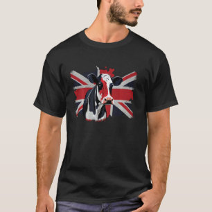 T-shirt Bovins britanniques du Royaume-Uni sur vache de Gr