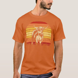 T-shirt Bovins écossais des Highlands