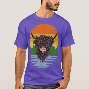 T-shirt Bovins écossais des Highlands 4