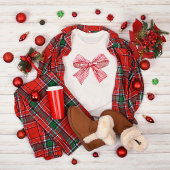 T-shirt Bow Aquarelle Rouge