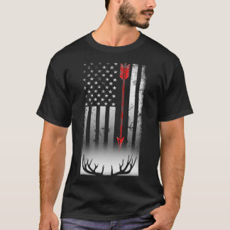T-shirt Bow deer hunting American Bow Hunting Lover