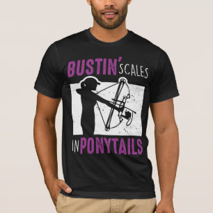 T-shirt Bow Fish Archering Woman BowFishing Sport