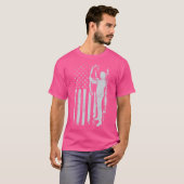 T-shirt Bow Hunter Bowhunter Broadhead Drapeau Usa (Devant entier)