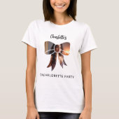 T-shirt Bow photo Bachelorette Party (Devant)