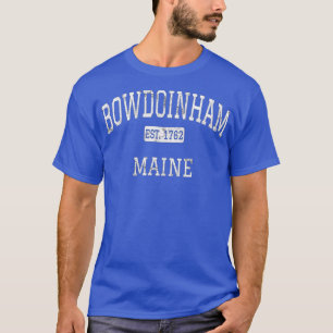 T-shirt Bowdoinham Maine ME Vintage