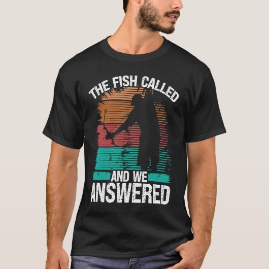 T-shirt Bowfisher Fish Called and we Answered Bowfishing B (Devant)