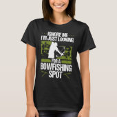 T-shirt Bowfisher Fisherman Bowfishing Spot Archer Bowhunt (Devant)