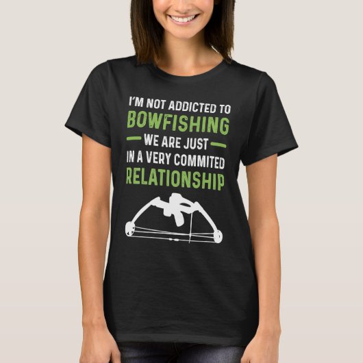 T-shirt Bowfisherman Fishing Fish Fisherman Bowfishing (Devant)