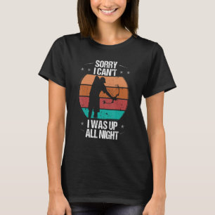 T-shirt BowFishing à la nuit Désolé Je ne peux pas Bowfish